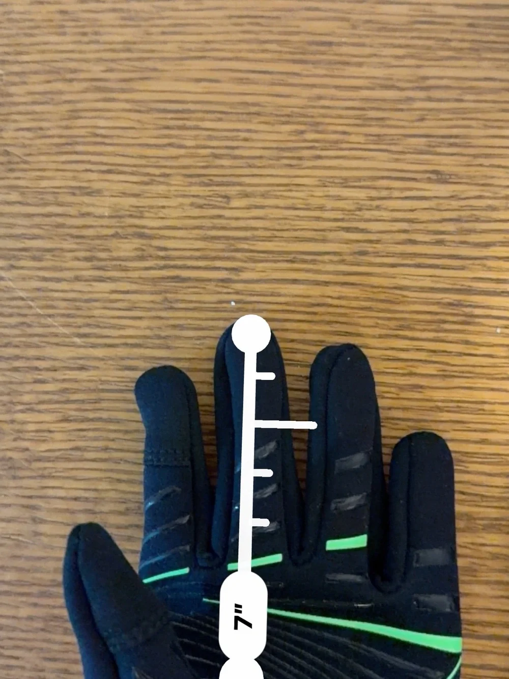 Kids Black biking/baseball gloves with Neon Green Accents